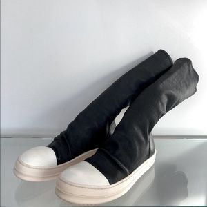 Rick Owens AW16 Mastodon mid-calf Ramones sock sneakers